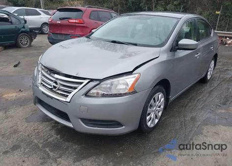 2013 Nissan Sentra Sv z USA, uszkodzony, nr VIN 3N1AB7AP6DL678718